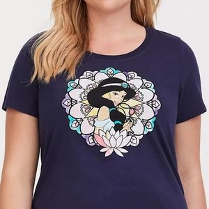 Torrid Princess Jasmine Navy Tee ~ 2X
